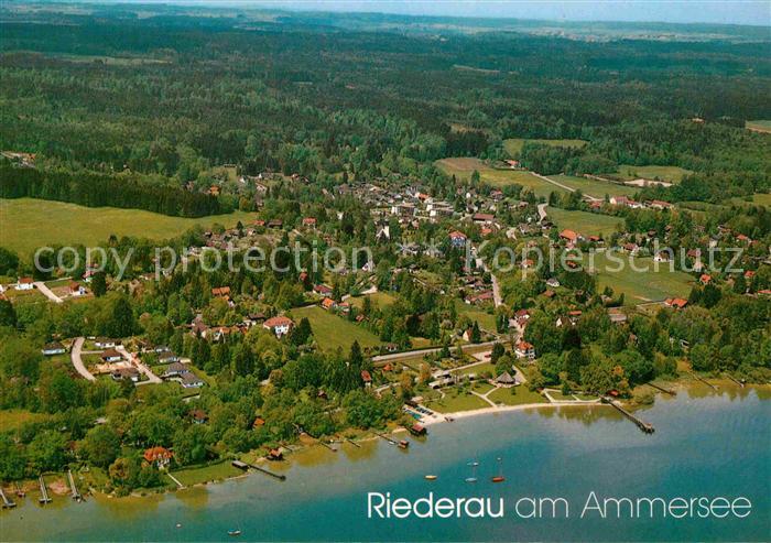 Riederau Ammersee Fliegeraufnahme