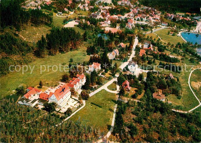 GOSLAR Harz Niedersachsen Der Waldgarten Fliegeraufnahme