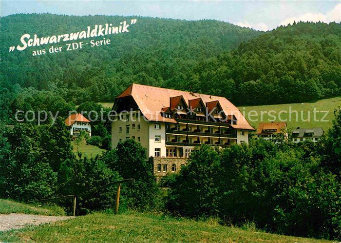 Wildbad Schwarzwald Kurklinik Glotterbad Schwarzwaldklinik