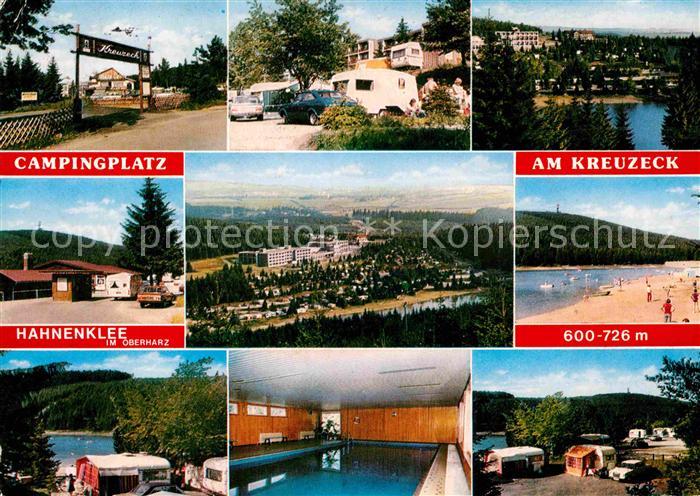 Hahnenklee-Bockswiese Harz Campingplatz Am Kreuzeck Panorama Strand Hallenbad