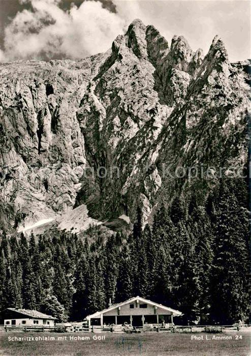 Scharitzkehlalm mit Hohem Goell