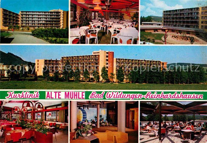 Reinhardshausen Kurklinik Alte Muehle Gastraeume Terrasse