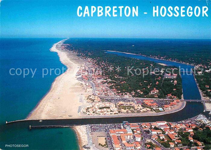 Hossegor Soorts Landes Capbreton Fliegeraufnahme