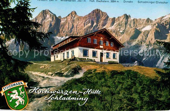 Schladming Obersteiermark Hochwurzen Huette Dachstein Massiv