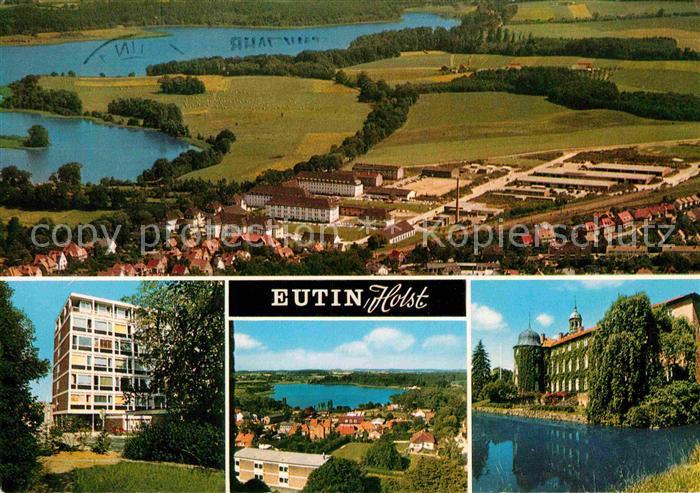 Eutin Schleswig-Holstein Fliegeraufnahme Teilansichten