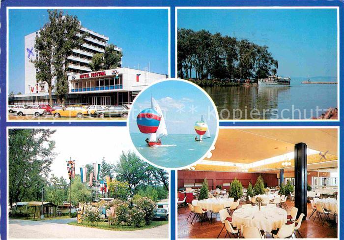 Balatonfoeldvar Hotel Festival Ausflugsschiff Speisesaal