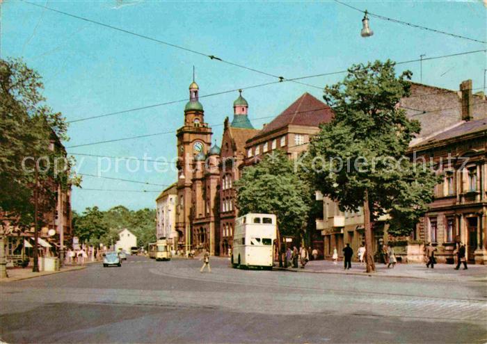 BERLIN  CITY Breite Strasse mit Rathaus in Pankow