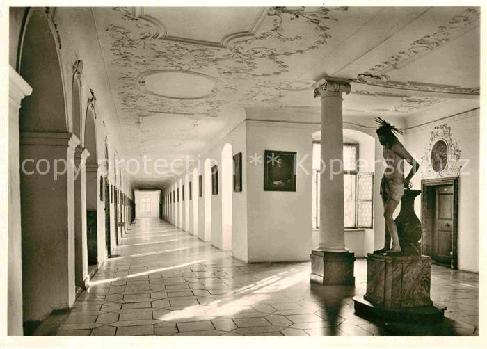 Ottobeuren Benediktinerabtei Klostergang Ostfluegel