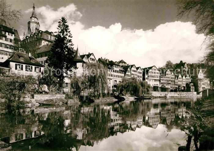 TueBINGEN BW am Neckar beim Hoelderlinturm