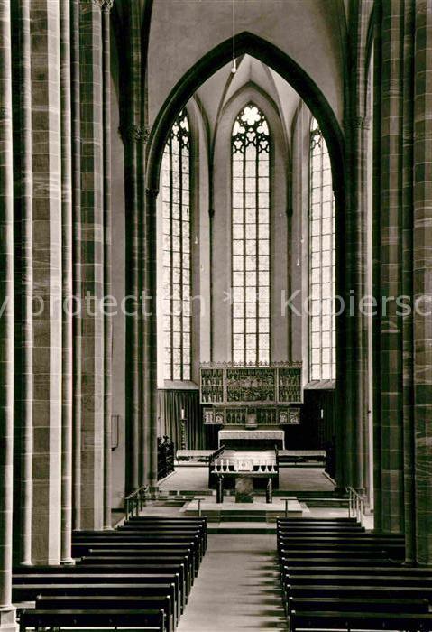 Frankfurt Main Kaiserdom Vierungsaltar und Hochchor