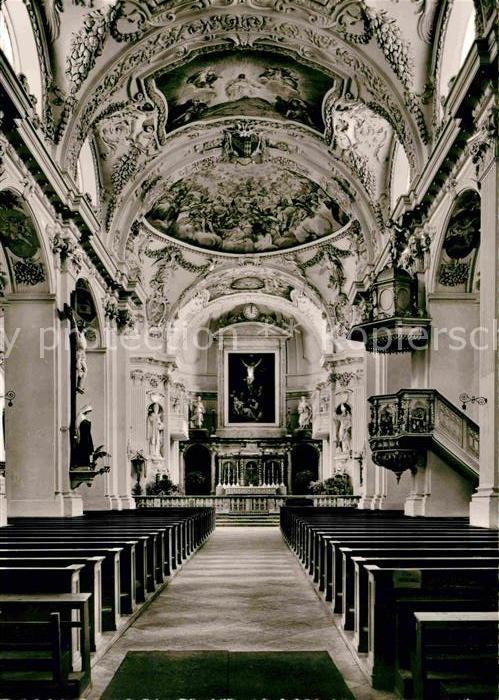 Tegernsee Bayern Schlosskirche Inneres