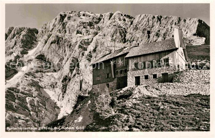 Purtschellerhaus Hoher Goell Hohen Goll