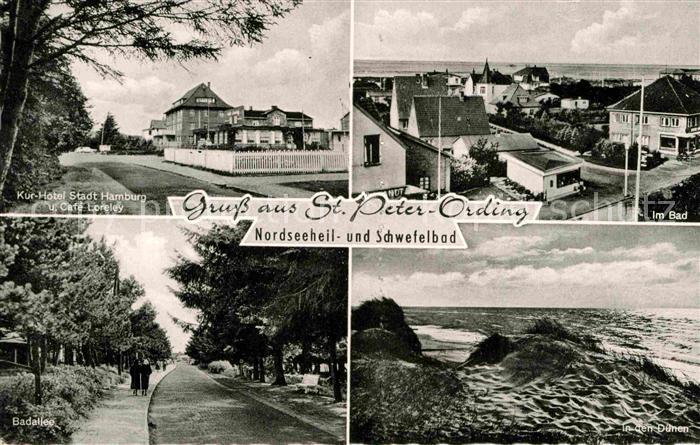 St Peter-Ording Kur Hotel Hamburg Badallee Brandung Duenen Im Bad