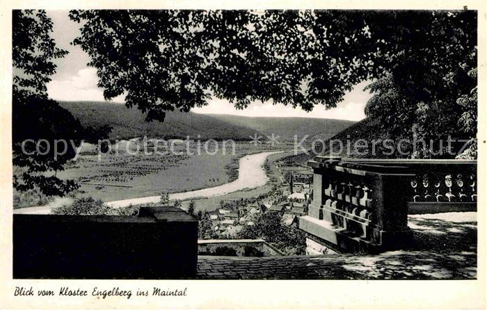 Kloster Engelberg Blick ins Maintal