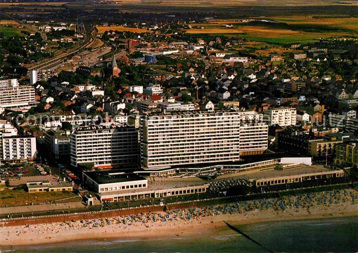 Westerland Sylt Fliegeraufnahme Kurzentrum