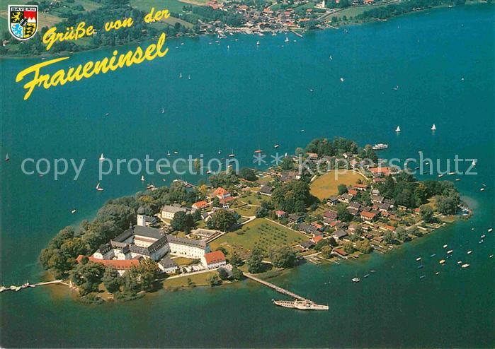 Frauenchiemsee Fliegeraufnahme