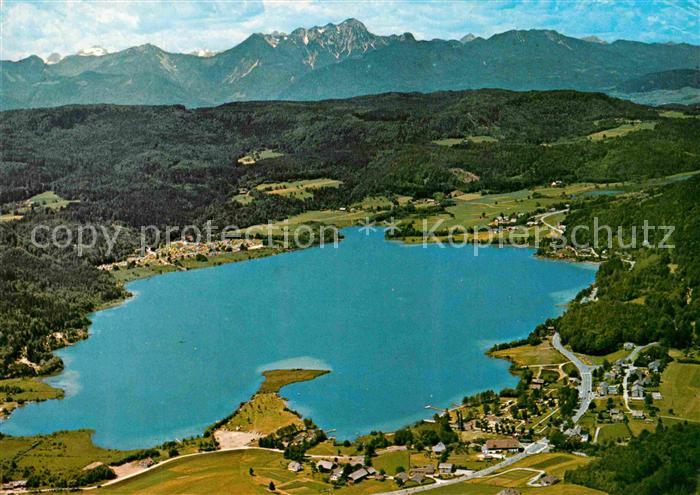 Keutschach See Fliegeraufnahme