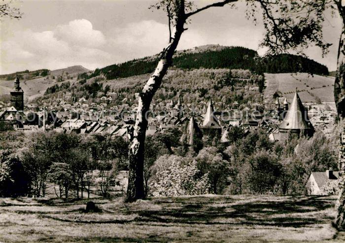 GOSLAR Harz Niedersachsen Blick vom Petersberg