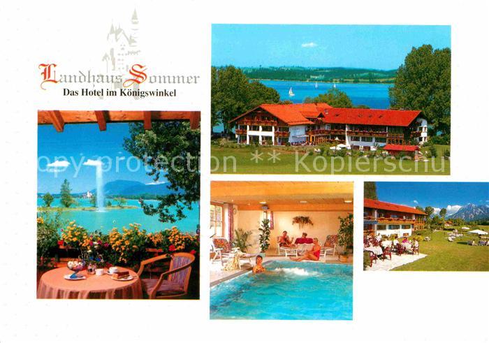 Fuessen Allgaeu Landhaus Sommer