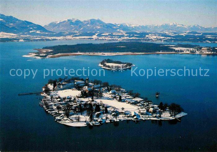 Fraueninsel Chiemsee Fliegeraufnahme