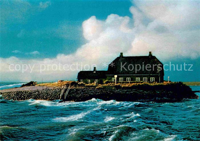 Hallig Hooge Im Sturm