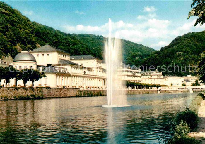 Bad Ems Kurhaus Springbrunnen