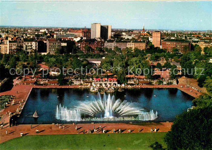 HAMBURG  CITY Fliegeraufnahme Ausstellungspark