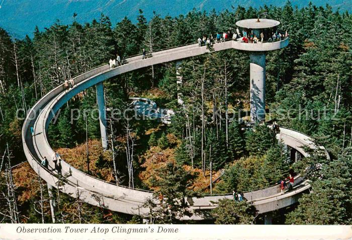 Bryson City Atop Clingman's Dome