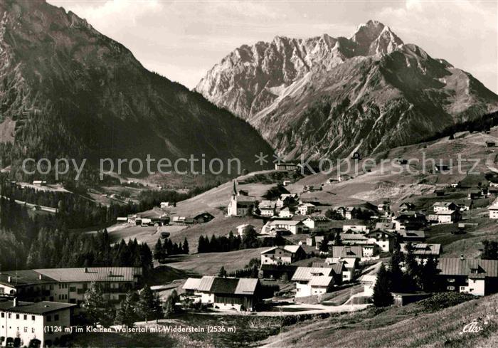 Hirschegg Kleinwalsertal Vorarlberg Widderstein