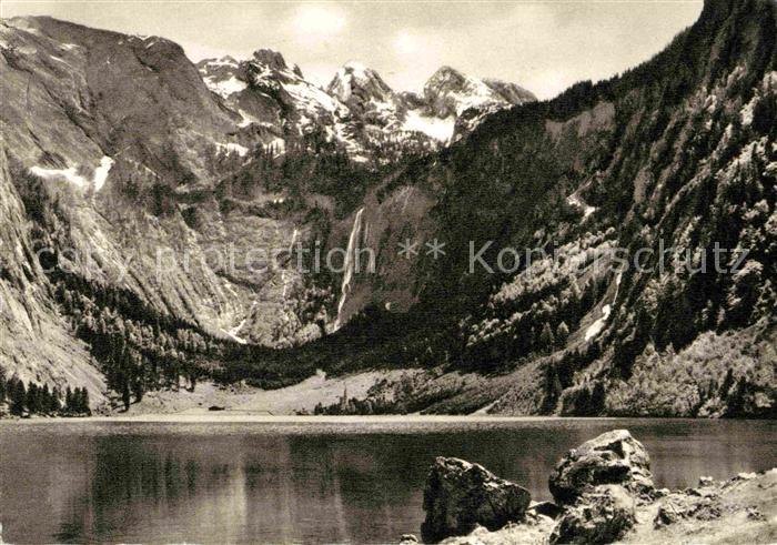BERCHTESGADEN Bayern Obersee Teufelshoerner