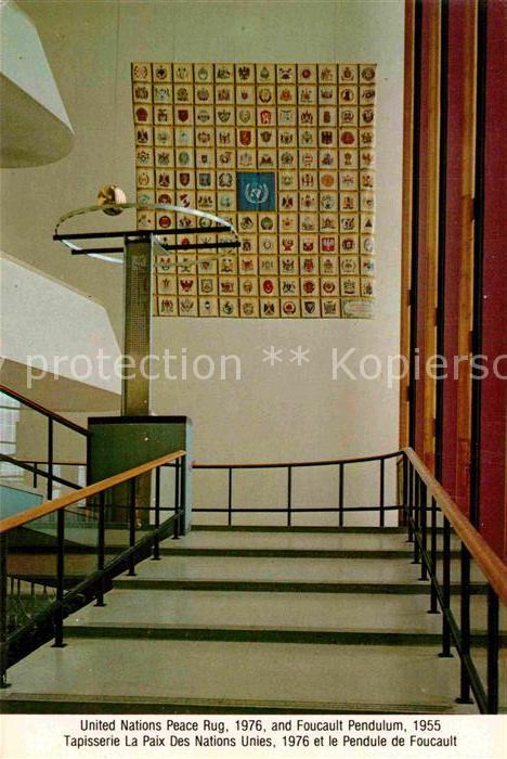 New York City friedenszeichen der Vereinten Nationen