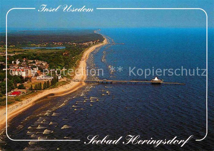 Usedom Mecklenburg-Vorpommern Fliegeraufnahme