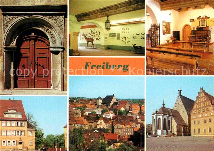 Freiberg Sachsen Rennisance Portal Nakurkundemuseum Koernerhaus