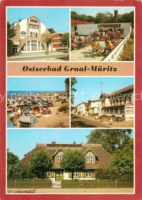 Graal-Mueritz Ostseebad Sandperle Cafe Eis Terrasse Strand Rosa Luxemburg Strass