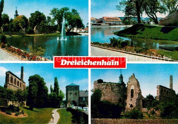 Dreieichenhain Ruine Teich