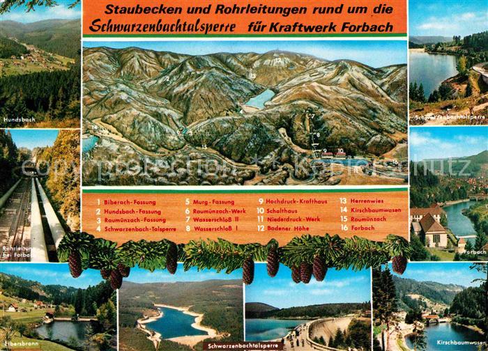 Forbach Baden Schwarzenbachtalsperre