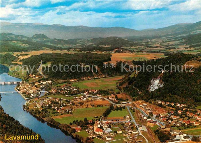 Lavamuend Fliegeraufnahme