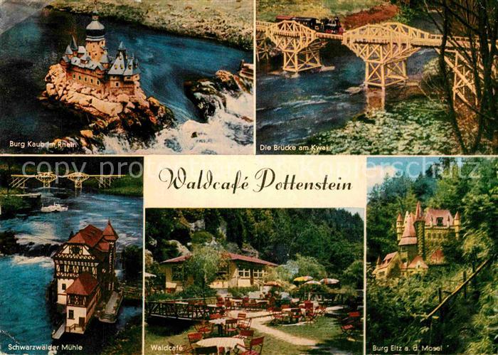 Pottenstein Oberfranken Waldcafe Pottenstein