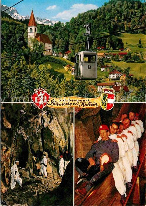 Duerrnberg Hallein Salzbergwerk Sesselbahn