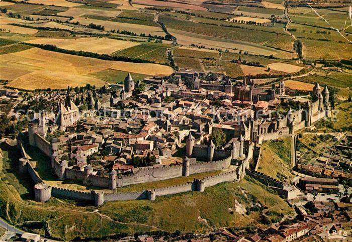 Carcassonne Fliegeraufnahme