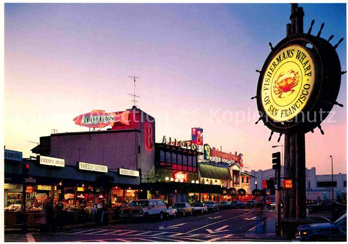 San Francisco California Fishermans Wharf