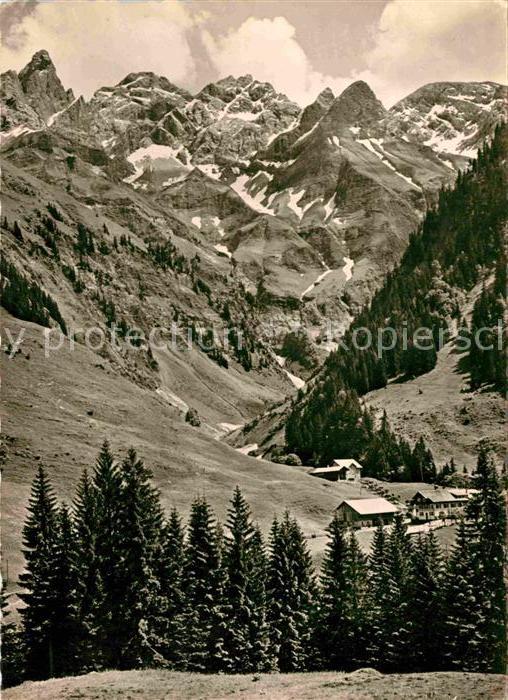 Einoedsbach Trettach Maedelgabel