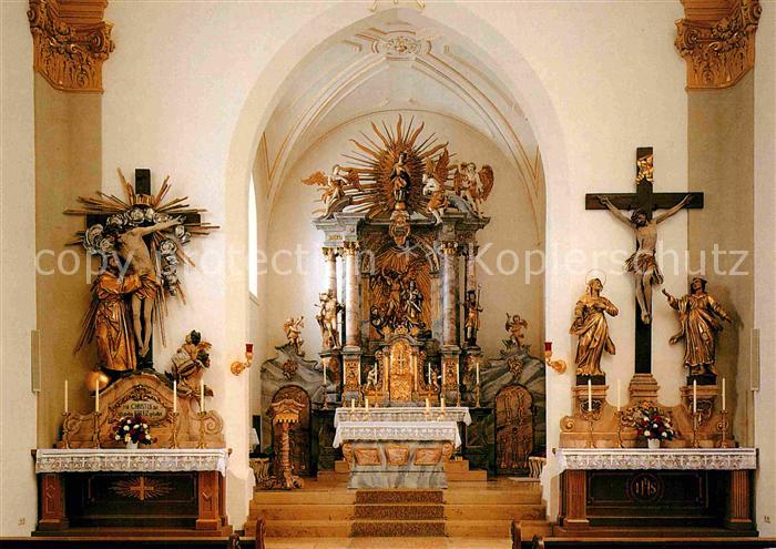 Grossheubach Kloster Engelberg Drei Altaere