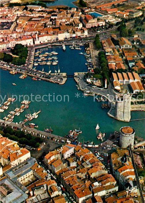 La Rochelle Charente-Maritime Fliegeraufnahme Hafen