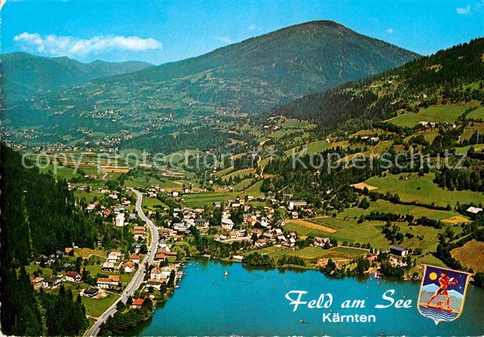 Feld See Fliegeraufnahme