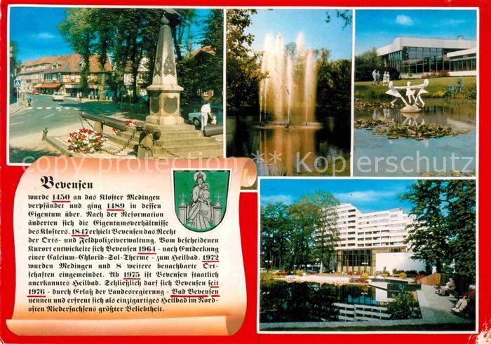 Bad Bevensen Brunnen Fontaene Kurpark