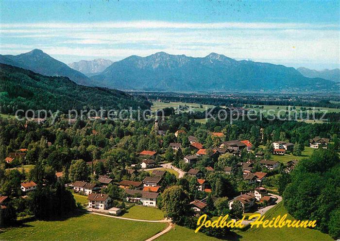 Bad Heilbrunn Fliegeraufnahme