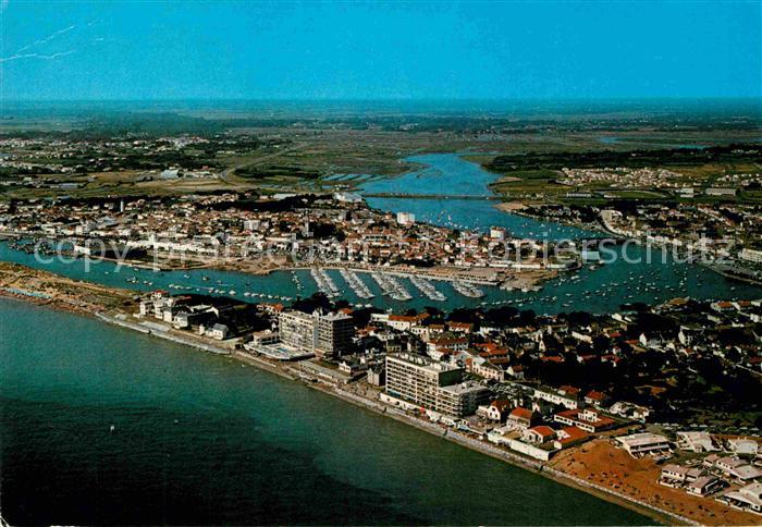 Saint-Gilles-Croix-de-Vie Vendee Fliegeraufnahme