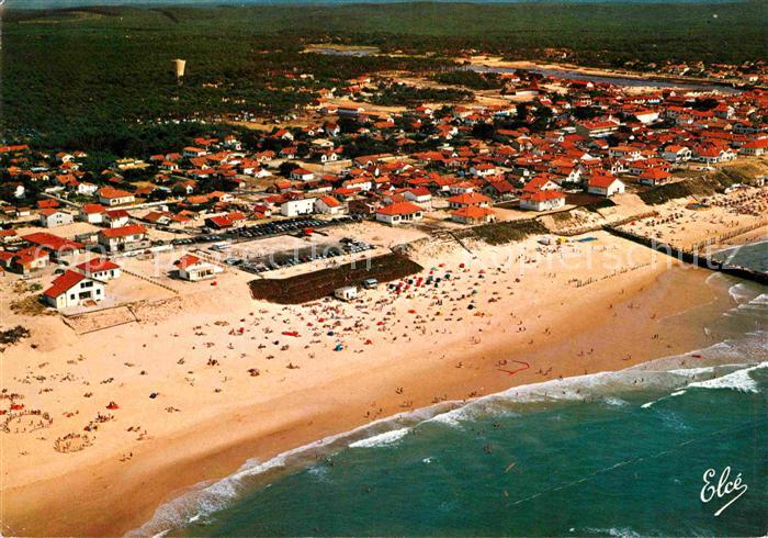 Mimizan Plage Fliegeraufnahme Strand