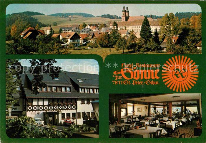 St Peter Schwarzwald Gesamtansicht Hotel Zur Sonne